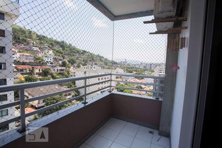 varanda de apartamento à venda com 3 quartos, 98m² em Vital Brasil, Niterói