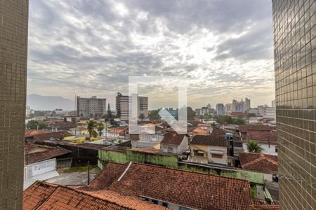 Vista da varanda de apartamento para alugar com 1 quarto, 43m² em Mirim, Praia Grande