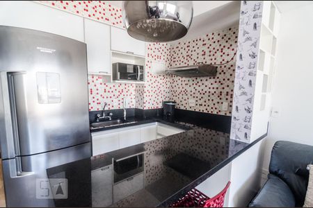 Cozinha de kitnet/studio à venda com 1 quarto, 37m² em Vila Gomes Cardim, São Paulo