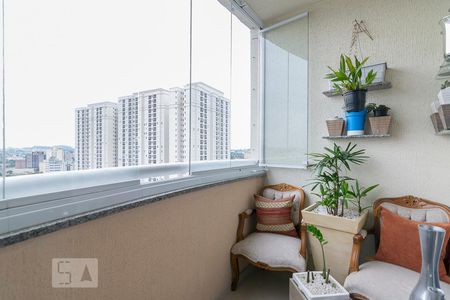 Varanda de apartamento à venda com 2 quartos, 59m² em Jardim Olavo Bilac, São Bernardo do Campo