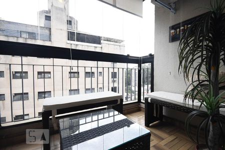 Varanda de apartamento para alugar com 2 quartos, 77m² em Vila Andrade, São Paulo