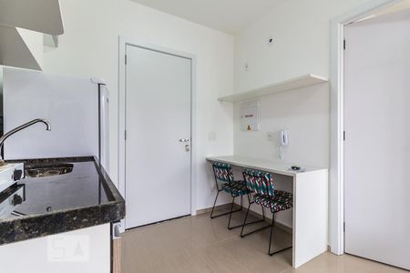 Cozinha de kitnet/studio para alugar com 1 quarto, 39m² em Barra Funda, São Paulo