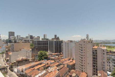 Área comum - Vista Terraço de apartamento para alugar com 1 quarto, 28m² em Centro, Rio de Janeiro