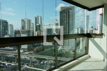 Varanda de apartamento à venda com 3 quartos, 147m² em Brooklin Paulista, São Paulo