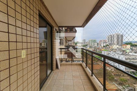 Varanda da Sala de apartamento para alugar com 3 quartos, 94m² em Méier, Rio de Janeiro