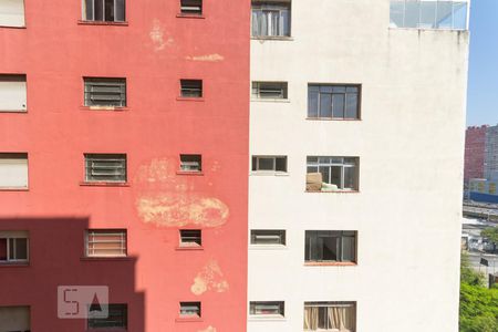 Vista da janela da sala de apartamento para alugar com 1 quarto, 52m² em Liberdade, São Paulo