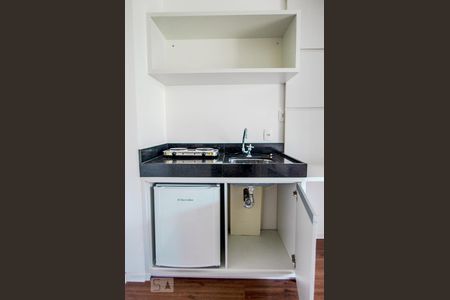 Cozinha de kitnet/studio à venda com 1 quarto, 25m² em Perdizes, São Paulo