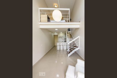 Sala de apartamento para alugar com 1 quarto, 50m² em Cambuí, Campinas