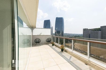 Varanda de apartamento para alugar com 1 quarto, 76m² em Vila Olímpia, São Paulo