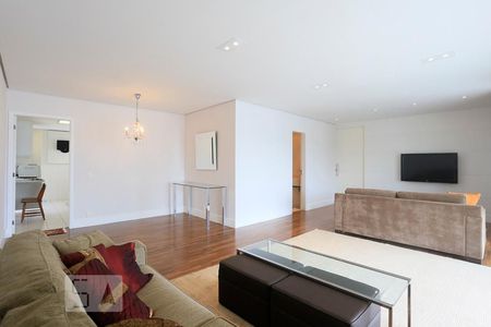 Sala de Estar  de apartamento à venda com 3 quartos, 140m² em Pinheiros, São Paulo