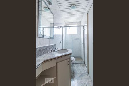 Banheiro semi suíte de apartamento para alugar com 2 quartos, 78m² em Lourdes, Belo Horizonte