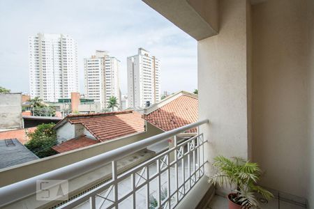 Varanda - Quarto 2 de apartamento para alugar com 2 quartos, 70m² em Campestre, Santo André