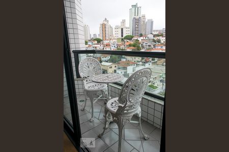 Varanda da sala de apartamento à venda com 3 quartos, 117m² em Bosque da Saúde, São Paulo