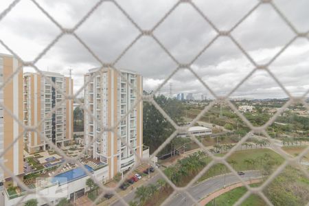 Vista da varanda de apartamento para alugar com 3 quartos, 140m² em Tamboré, Santana de Parnaíba