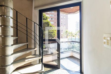 Varanda da Sala de apartamento para alugar com 1 quarto, 60m² em Aclimação, São Paulo