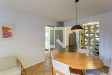 Sala de apartamento para alugar com 2 quartos, 80m² em Indianópolis, São Paulo