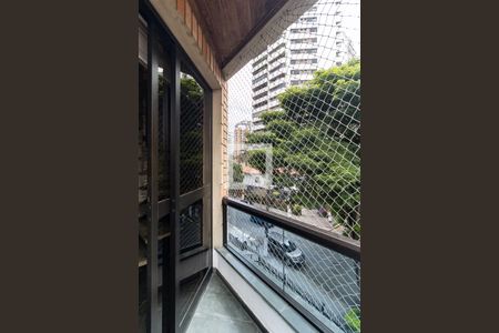 Varanda da Sala de apartamento para alugar com 1 quarto, 60m² em Aclimação, São Paulo
