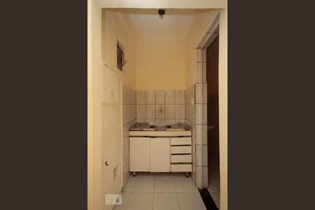 Cozinha de kitnet/studio à venda com 1 quarto, 33m² em Bela Vista, São Paulo
