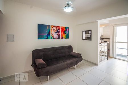 Sala de apartamento para alugar com 1 quarto, 58m² em Centro, Campinas
