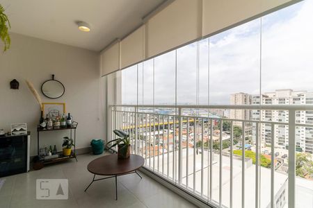 Varanda da Sala de apartamento para alugar com 1 quarto, 45m² em Ipiranga, São Paulo