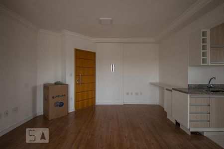 Sala de apartamento para alugar com 1 quarto, 47m² em Bangú, Santo André