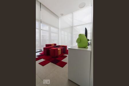 Brinquedoteca - Condomínio de kitnet/studio à venda com 1 quarto, 41m² em Brooklin Paulista, São Paulo