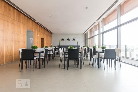 Espaço Gourmet - Condomínio de kitnet/studio à venda com 1 quarto, 41m² em Brooklin Paulista, São Paulo