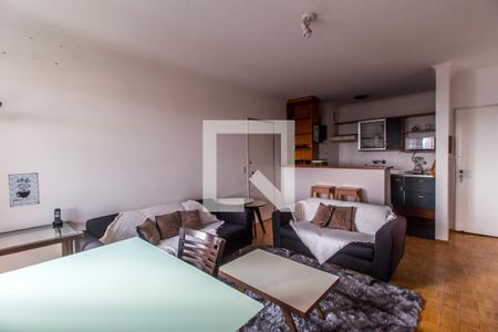 sala de apartamento para alugar com 1 quarto, 65m² em Alphaville Industrial, Barueri