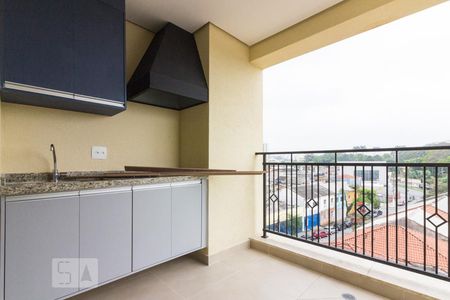 Varanda Gourmet de apartamento à venda com 1 quarto, 44m² em Santana, São Paulo