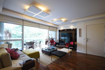 Sala de apartamento à venda com 3 quartos, 132m² em Vila Andrade, São Paulo