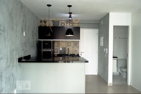 Cozinha de kitnet/studio para alugar com 1 quarto, 36m² em República, São Paulo