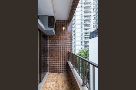 Varanda de apartamento para alugar com 2 quartos, 80m² em Humaitá, Rio de Janeiro