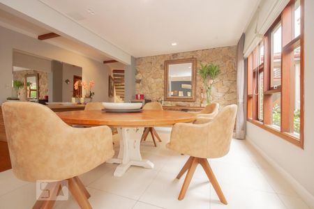 Sala de jantar de casa de condomínio à venda com 5 quartos, 450m² em Alphaville Residencial Dois, Barueri