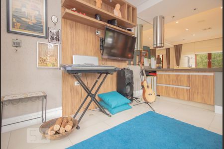 Sala de casa de condomínio à venda com 5 quartos, 450m² em Alphaville Residencial Dois, Barueri