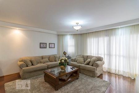 Sala de apartamento à venda com 3 quartos, 170m² em Vila Bastos, Santo André