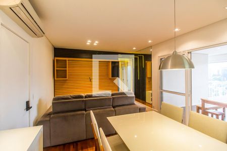 Sala  de apartamento para alugar com 3 quartos, 106m² em Empresarial 18 do Forte, Barueri