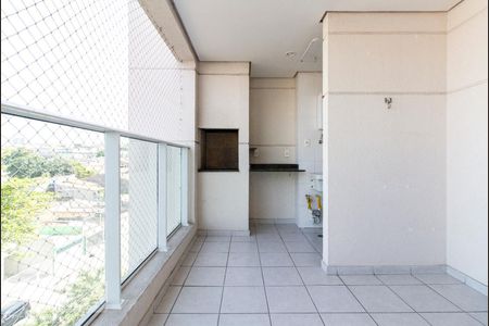 Varanda Gourmet  de apartamento para alugar com 2 quartos, 59m² em Vila Prudente, São Paulo