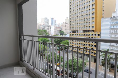 Varanda de kitnet/studio à venda com 1 quarto, 44m² em Bela Vista, São Paulo