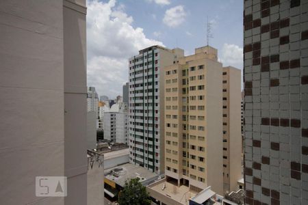 Vista do Quarto de apartamento para alugar com 1 quarto, 40m² em Santa Cecília, São Paulo