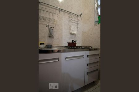 Cozinha de kitnet/studio para alugar com 1 quarto, 28m² em Flamengo, Rio de Janeiro