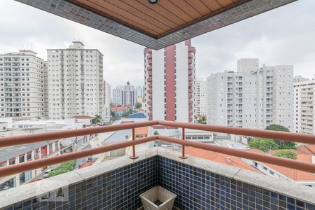 Varanda de apartamento à venda com 3 quartos, 163m² em Santa Paula, São Caetano do Sul