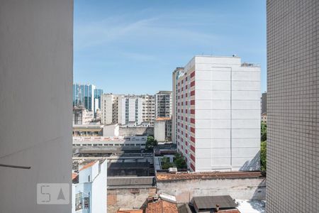Vista da sala de apartamento para alugar com 1 quarto, 32m² em Centro, Rio de Janeiro