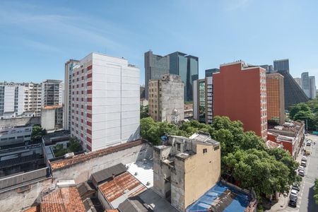 Vista do quarto de apartamento para alugar com 1 quarto, 32m² em Centro, Rio de Janeiro