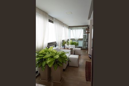 Varanda da Sala de apartamento à venda com 3 quartos, 132m² em Barra da Tijuca, Rio de Janeiro