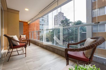 Sala/Cozinha - Varanda de apartamento para alugar com 1 quarto, 60m² em Consolação, São Paulo