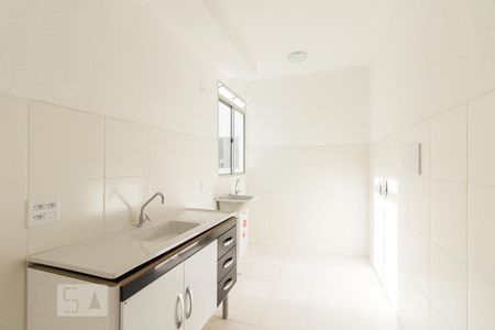 Cozinha de apartamento à venda com 2 quartos, 55m² em Santa Amélia, Belo Horizonte