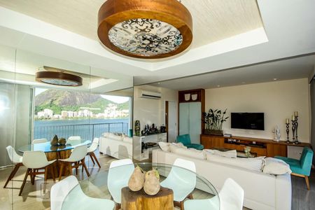 Sala de apartamento para alugar com 3 quartos, 110m² em Lagoa, Rio de Janeiro