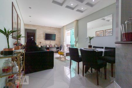 Sala de apartamento para alugar com 3 quartos, 98m² em Vila Gilda, Santo André