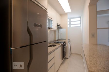 Cozinha de kitnet/studio para alugar com 1 quarto, 40m² em Vila Buarque, São Paulo