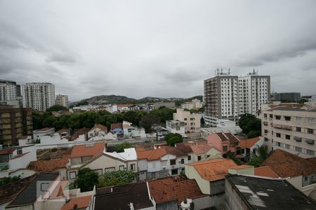 Vista sala de apartamento à venda com 4 quartos, 103m² em Praça da Bandeira, Rio de Janeiro